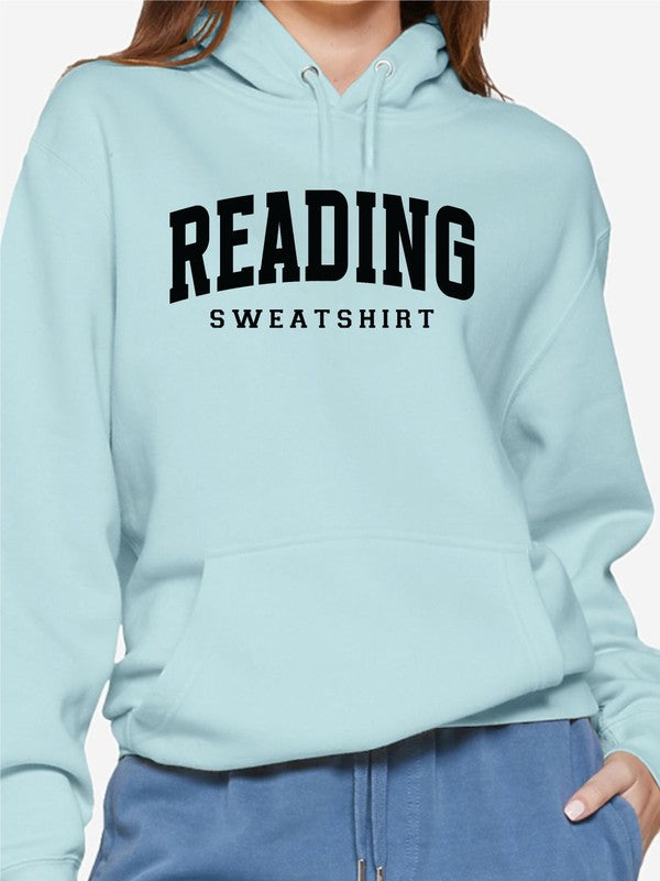 Reading Sweatshirt Graphic Hoodie