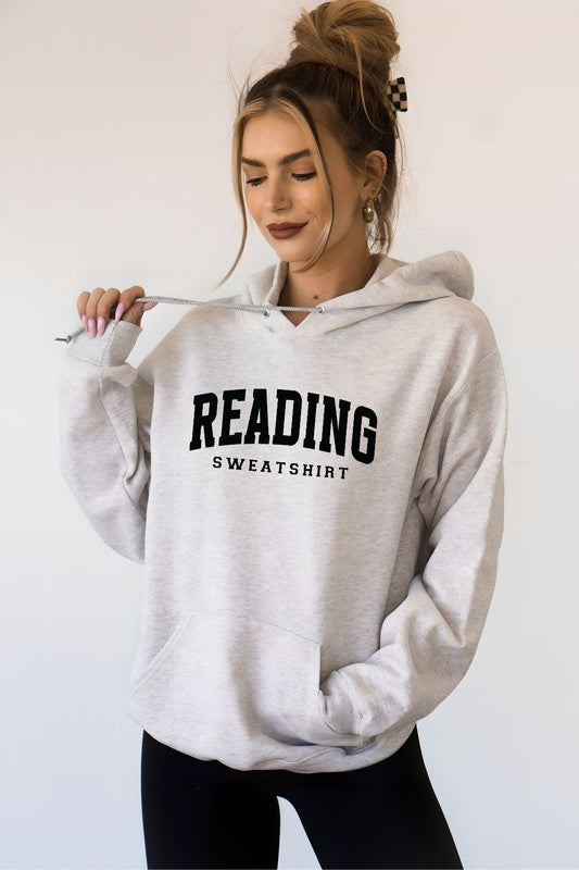 Reading Sweatshirt Graphic Hoodie